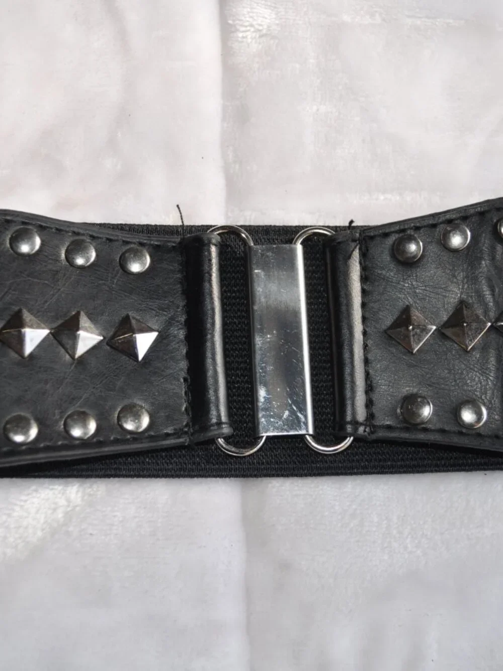 Women's Belt retro vintage Punk Style Stretchy Cinch Belt 3 Inch Wide High Waist